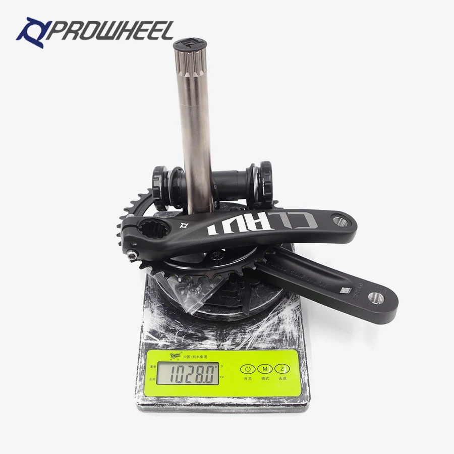 Pédalier Fat Bike Neige/plage 170mm - Plateau 38T, Axe 100/120mm, Alliage Aluminium, Avec Boîtier De Pédalier
