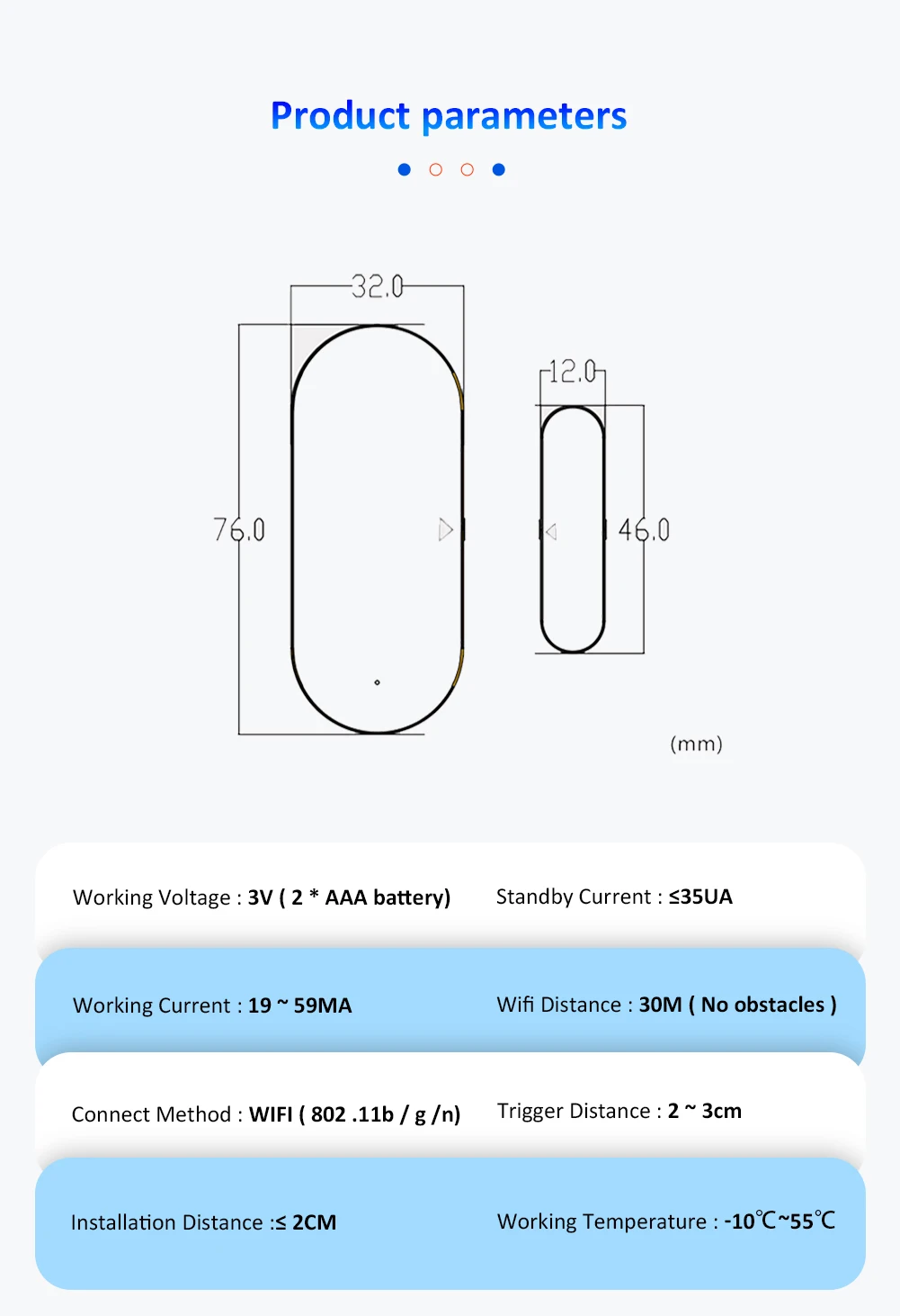 ring alarm wireless keypad Aubess Tuya Smart WiFi Door Window Sensor Smart Life APP Home Security Protection Detector For Alexa Google Home No Hub Required emergency lights for trucks