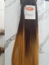FASHION IDOL-mechones de pelo liso Yaki, 18-22 pulgadas, 6 pulgadas, frontal de encaje con cierre, tejido, ombré, marrón, dorado, extensión de cabello