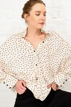 

Trend Alacati Style Women Knotted Shirt DNZ-3162