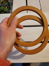 Tote-Bag-Accessories Bag-Strap Handles-Ring Replacement Wooden-Handle Diy Purse Round-Shaped
