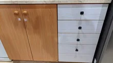 Wallpaper-Film Furniture Stickers Wardrobe Decor Cabinet Renovation Wood-Grain Desktop