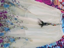 Harajuku-faldas largas de Estilo Vintage para mujer, falda larga Bohemia, de gasa, informal, de tul, para verano