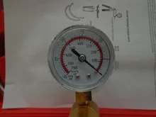 Mr Cartool-Herramientas de purga de líquido de freno, vacío Manual, Kit de probador de bomba de vacío, medidor de presión de bomba de aluminio