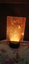 Led-Night-Light Table-Lamp Hinata-Figure Manga Gadget Bedroom-Decor Acrylic Anime Haikyuu