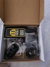 Collar de entrenamiento eléctrico para perros remoto impermeable recargable con pantalla LCD para todos los tamaños golpes vibración sonido 800m