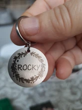 Etiquetas de identificación de mascota grabadas, identificación de mascota personalizada, nombre, dirección de número para perro, gato, cachorro, Collar, etiqueta, colgante, accesorios para mascotas