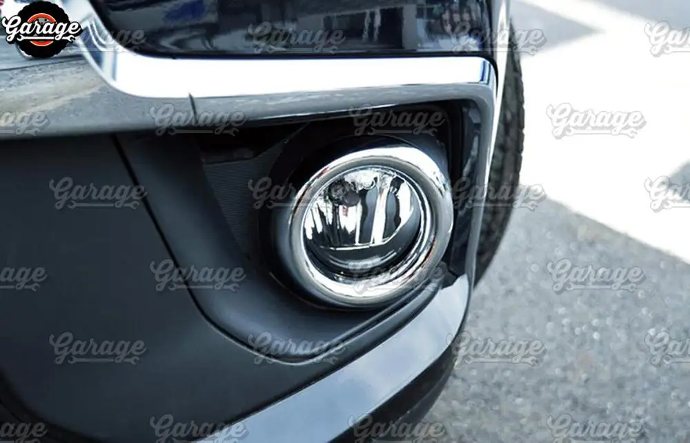 Накладки на передние противотуманные фары для Mitsubishi Outlander Sport- ABS пластик литье 1 комплект/4 шт. украшение автомобиля stylin