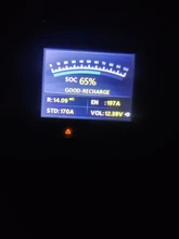 ANCEL, BA301 probador de la batería 6V herramienta de la motocicleta arranque de 12V 12V batería de coche Analizador de probador de batería de coche herramientas para la automoción