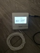 Termostato de calefacción de suelo programable LCD, termorregulador, controlador de temperatura, Manual de aire, habitación cálida, 16A, 230V