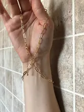 PerisBox 4 tamaños con collares de cadena círculo dorado collares gargantilla para mujer minimalista collar de joyería Vintage