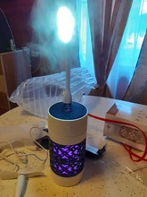SaengQ-Humidificador de aire, difusor de aceites esenciales de 250ml con mini luz LED de noche, USB, generador de niebla para coche, para la cocina y el hogar