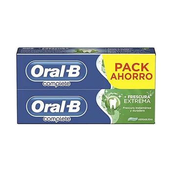 

Fresh Breath Toothpaste Complete Oral-B (2 uds)