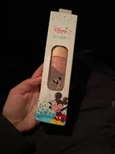 Disney-cuchara para pasta de arroz para bebé, botella de leche de silicona suave, suplemento de alimentos para bebés, artefacto para apretar, cuchara para arroz y fideos
