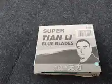 Safety Razor-Blade Blue Super-Stainless Replacement-Heads Double-Edge for Sharpener 50pcs/Lot