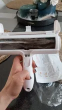 Rodillo removedor de pelo de mascotas de 2 vías, removedor de pelusas de perros y gatos de muebles, funciona con una mano