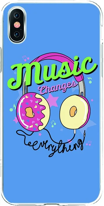 SW0012 Music Changes drawing TPU silicone case for Lg Velvet | Мобильные телефоны и аксессуары