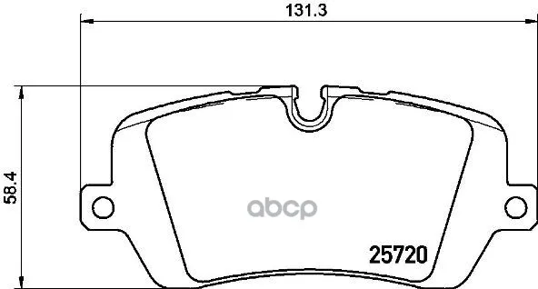 Колодки Тормозные Land Rover Range Rover Iv 12-/Sport 13- Задние Brembo P44021 Brembo арт. P44021