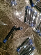 Pluma estilográfica de alta calidad, recarga de tinta, 25 uds. De diámetro, 2,6mm, 3,4mm, estándar internacional, papelería, suministros de oficina, pluma de tinta