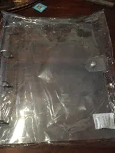 Archivador de plástico transparente, carpeta de anillos para hojas sueltas formatos A4, A5, A6 y A7, para agenda y cuaderno, suministros escolares y de oficina, 1 unidad