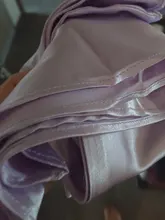 Mnealways18-falda de seda satinada para mujer, Falda larga de cintura alta, color púrpura, elegante, para oficina, Primavera, 2020