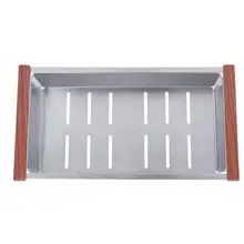 Поддон для кухонной мойки ZorG C 12-51(Нержавеющая сталь, 44х22х7 см