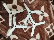 Belt-Fastener Blanket Mattress Clip Gripper Bed-Sheet Elastic White Tidy Non-Slip And