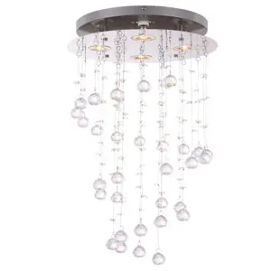 

Ceiling Light ST. TROPEZ with LED 5 W, chrome GLOBE