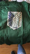Sudadera con capucha de Anime para mujer, ropa de calle de manga larga con capucha de Attack on Titan, Harajuku, deportiva, verde, Unisex, G1, 2020