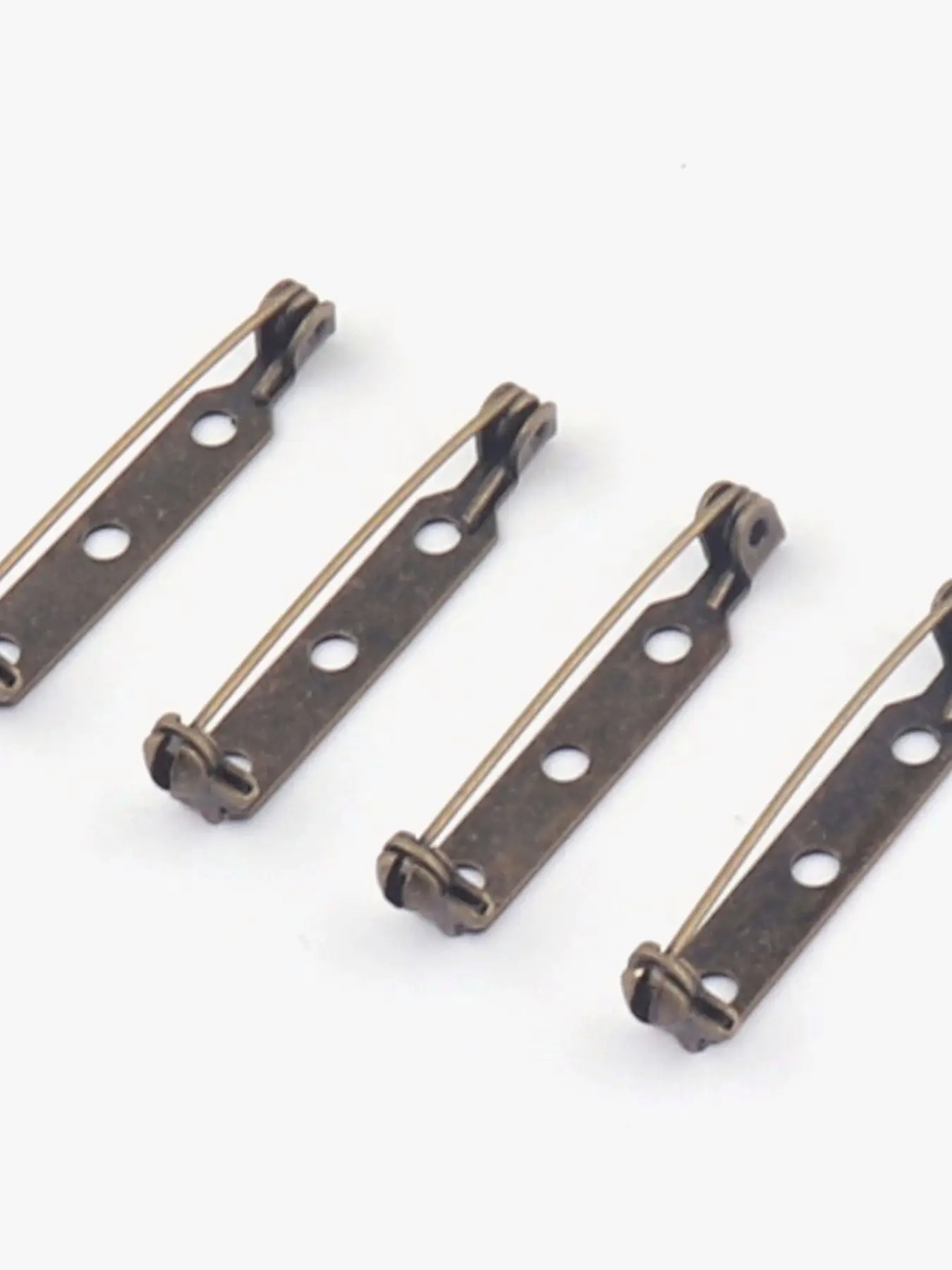 Spilla Pin Base Posteriore Serrature Di Sicurezza Bronzo Antico Spilla Di Sicurezza S Kilt Pin S Nome Tag Pin Badge Pin Abbigliamento Accessori Cucito