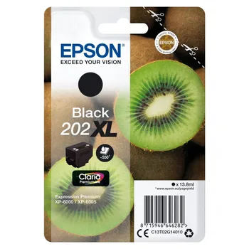 

Epson Kiwi Singlepack Black 202XL Claria Premium Ink