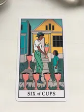 The Modern Witch Tarot-cartas de guía de cubierta, juego de cartas de mesa, tarjeta de adivinación mágica de destino