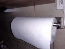 Stainless Steel Paper Towel Holder Punch-Free Towel Rack Wall Mounted Roll Paper Stand