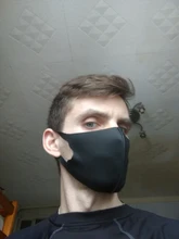 Mascarilla facial lavable y reutilizable Unisex, máscara protectora para la boca, color negro