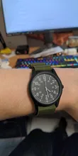 Air Force-reloj con correa de nailon para hombre, cronógrafo deportivo de cuarzo con pantalla de 24H para exteriores