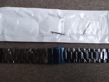 Pulsera de acero inoxidable para Samsung Galaxy watch, correa de metal para Samsung Gear S3 Frontier de 46mm y 42mm