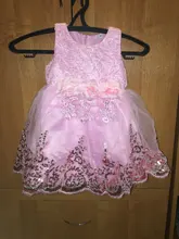 Princess Dress Tutu Girl Children 1-Year Vestidos Party for 1-4Y