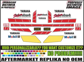 

XT 750 Z SUPER TENERE REPLICA OLD RACE STICKERS ADESIVI DECAL SET KIT