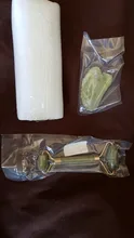 Gua Sha-masajeador de piedra Jade para cara, rodillo de Jade verde para estiramiento Facial, antiarrugas, 2/1 Uds.
