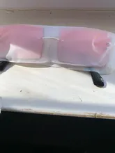 Sunglasses Eyewear Rimless Rectangle Mountaineering Fashion Women UV400 for Shades Traveling-Style