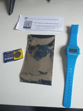 BDM - Reloj clásico Casiopea Original para hombre mujer, niña o niño de pulsera digital con alarma. Un regalo vintage.