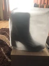 Stretch Boots High-Heels Pointed-Toe Womens Autumn Fashion Flock JIANBUDAN Ankle New