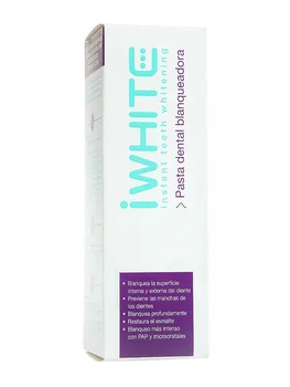 

Whitening toothpaste iwhite 75 ml. Triple Action Bleach.