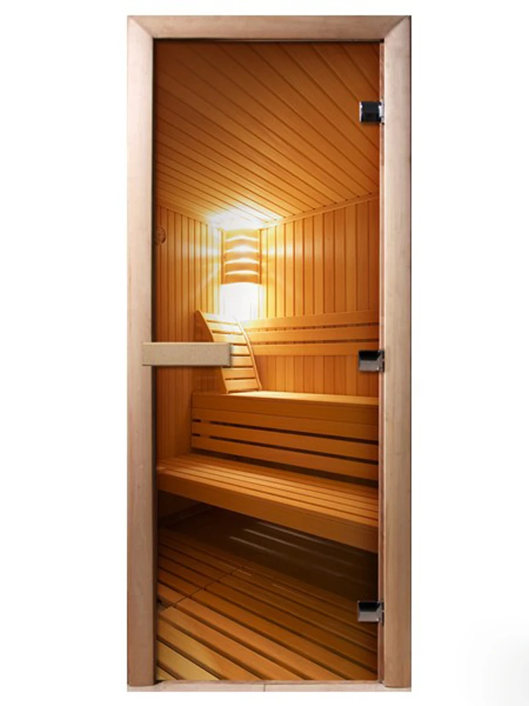 Sauna glass door-glass bronze clear | Обустройство дома