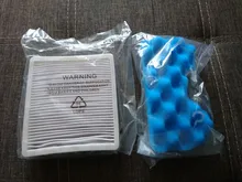 Kit de filtro Hepa de esponja azul para Robot aspirador, accesorios para Samsung DJ97-01040C SC43 SC44 SC45 SC47 Series, 1 Juego