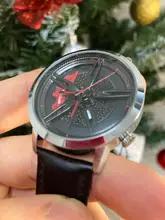 Men Wristwatch Wheel-Series Premium Movement-1040 SANDA Top Quartz Gift Dial Waterproof