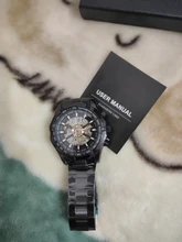 Winner-reloj mecánico automático para hombre, reloj de esqueleto de oro, Vintage, de marca superior, de lujo