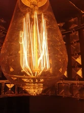 Light-Bulb Filament Vintage-Lamp G125 Incandescent E27 Retro Edison G80 ST64 110V 220V