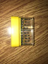 Juego de fresas de diamante para preparación de porcelana Dental, kit de pulido compuesto de cerámica para reparación de dientes, 10 Uds.