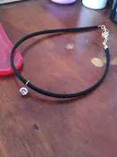 Gargantilla de Poputton con diamantes de imitación para mujer, joyería de terciopelo negro, gargantilla de cuerda, collar con colgante para mujer 2018